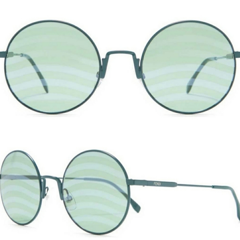 Fendi Round Sunglasses Nwt - Picture 5 of 6